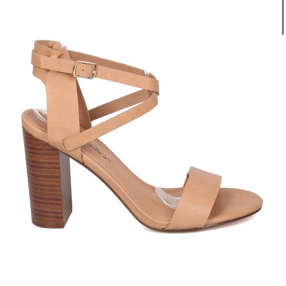 🆕 Breckelles | Open Toe Block Heel Sandal